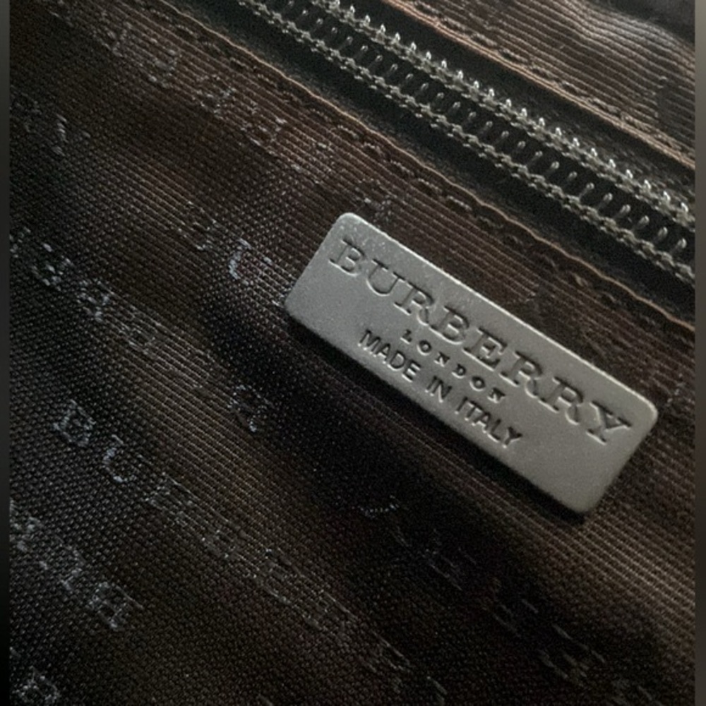 EUC [Burberry] Nova Check Signature Vintage Plaid Shoulder Bag w/ Dust Bag! - Picture 14 of 15